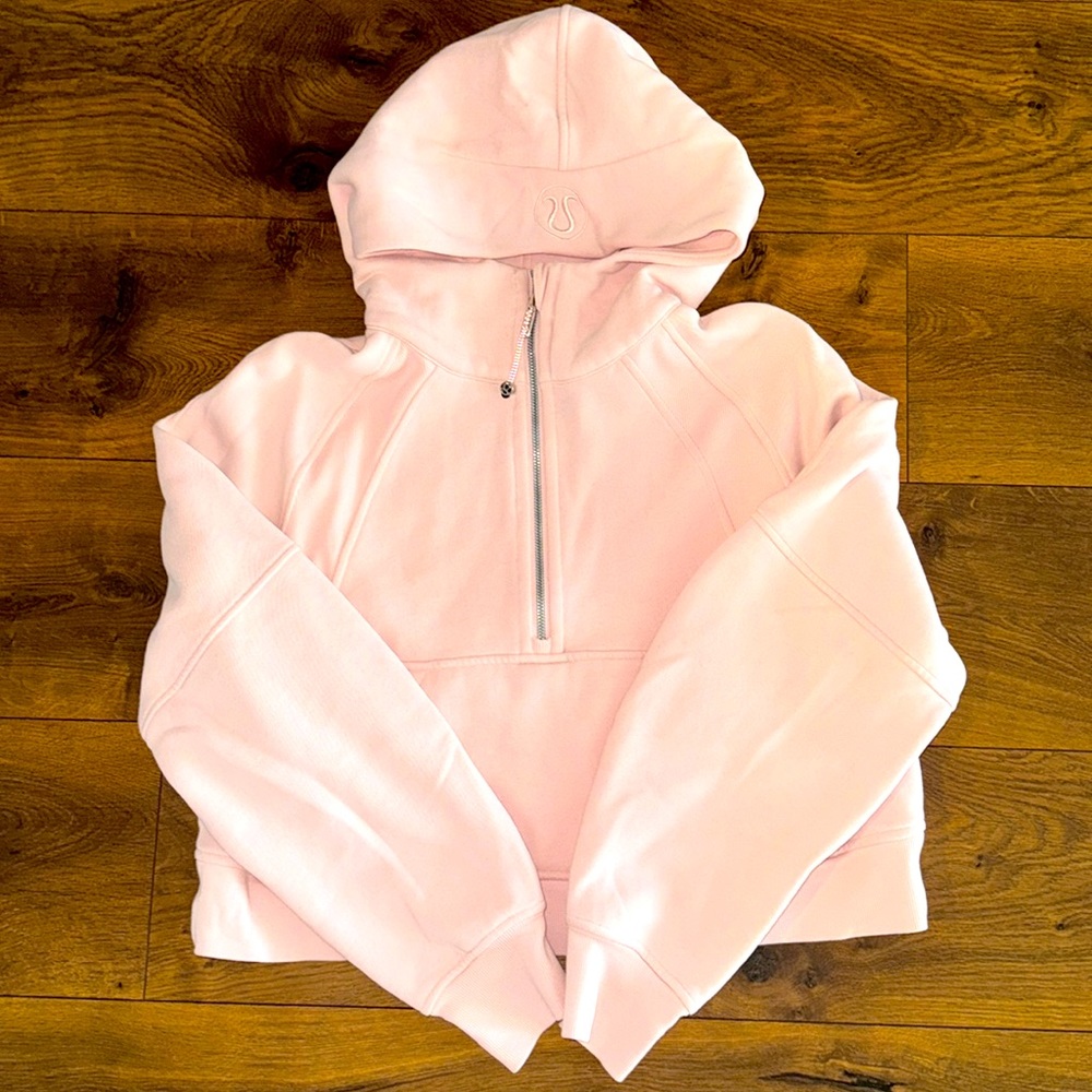Lululemon oversized half zip scuba